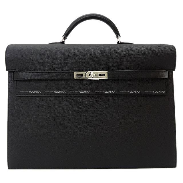 HERMES エルメス ブリーフケース "ケリーデペッシュ38" スペシャルオーダー 黒(ブラック) エプソン 新品