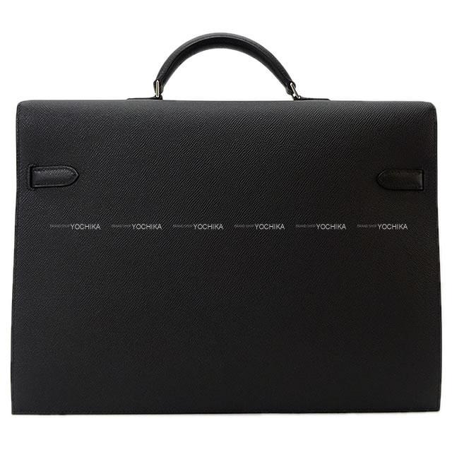 HERMES エルメス ブリーフケース "ケリーデペッシュ38" スペシャルオーダー 黒(ブラック) エプソン 新品