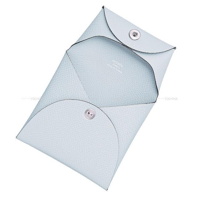 未使用級】エルメス バスティア ケース ライトブルー エルメス(HERMES