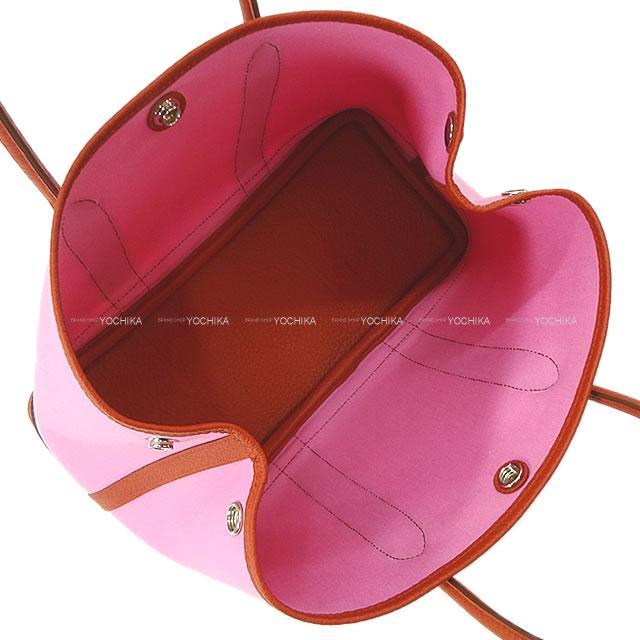 エルメス ガーデンパーティ 30 TPM ピンク/ルージュデュセス トワルオフィシェ 展示新品