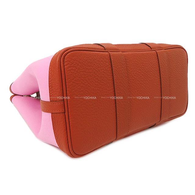 エルメス ガーデンパーティ 30 TPM ピンク/ルージュデュセス トワルオフィシェ 展示新品