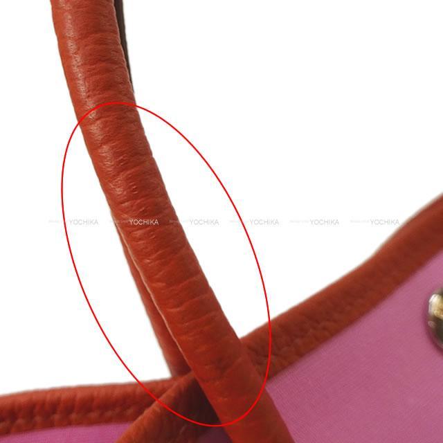 エルメス ガーデンパーティ 30 TPM ピンク/ルージュデュセス トワルオフィシェ 展示新品