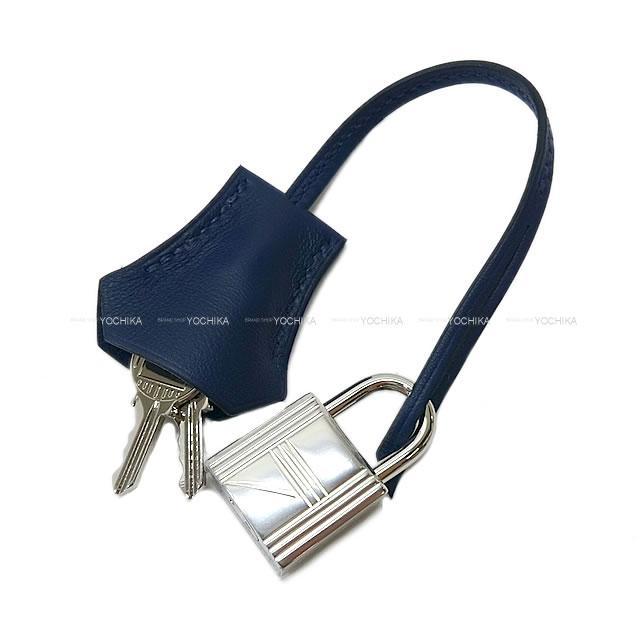 HERMES エルメス ハンドバッグ バーキン25 ブルーネイビー スイフト シルバー金具 新品