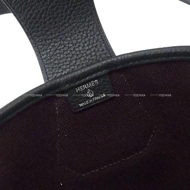 HERMES エルメス Petit h プティアッシュ "ムッシューB" バーキン くり抜き ポケット付 ビッグ