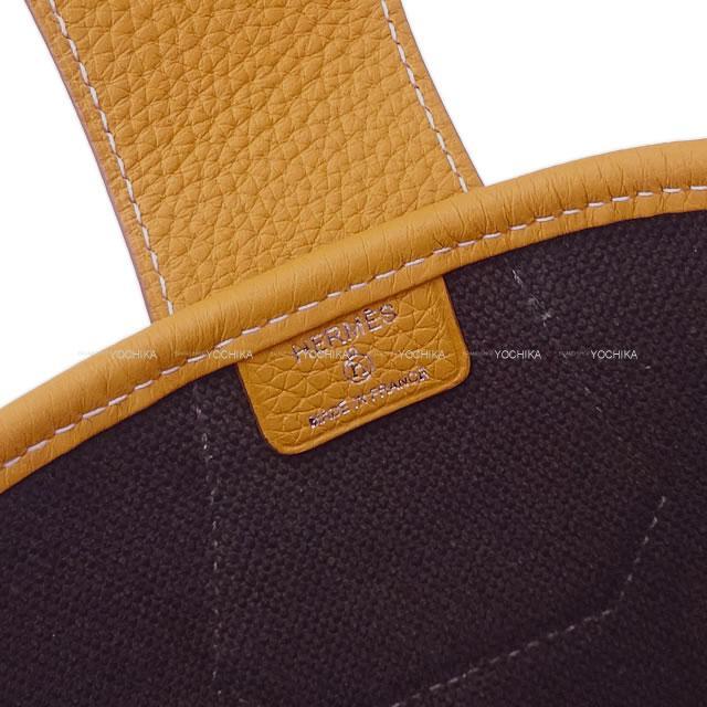 HERMES エルメス Petit h プティアッシュ "ムッシューB" バーキン くり抜き ポケット付 ビッグ トートバッグ