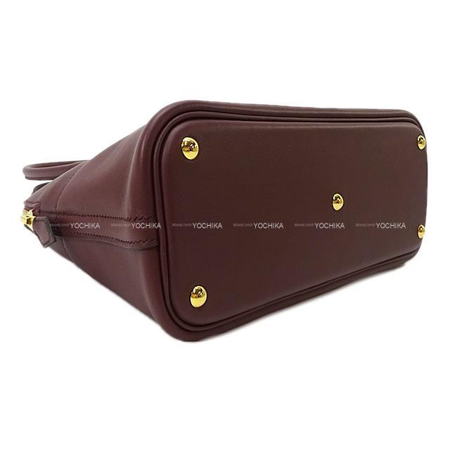 HERMES エルメス ショルダーバッグ ボリード27 ボルドー スイフト ゴールド金具 新品未使用