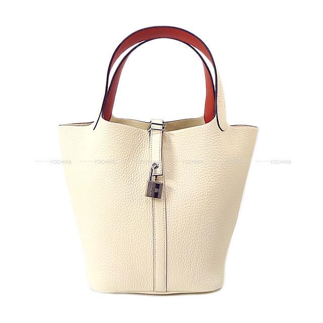 HERMES エルメス ハンドバッグ ピコタンロック エクラ 22 MM ナタ/