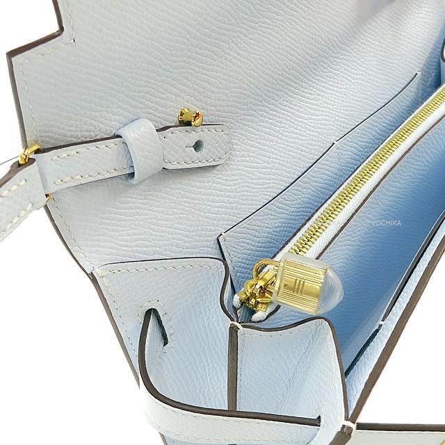HERMES エルメス 長財布 ケリーウォレット ロング トゥー ゴー ブルー
