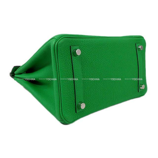 HERMES エルメス ハンドバッグ バーキン25 バンブー トゴ シルバー金具 新品未使用