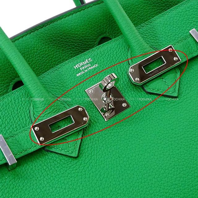 HERMES エルメス ハンドバッグ バーキン25 バンブー トゴ シルバー金具 新品未使用
