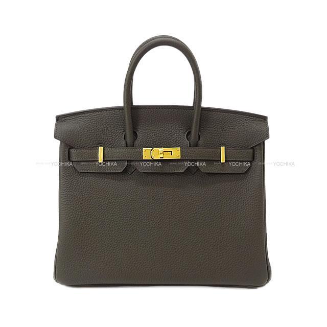 HERMES エルメス ハンドバッグ バーキン25 ヴェールグリス トゴ ゴールド金具 新品
