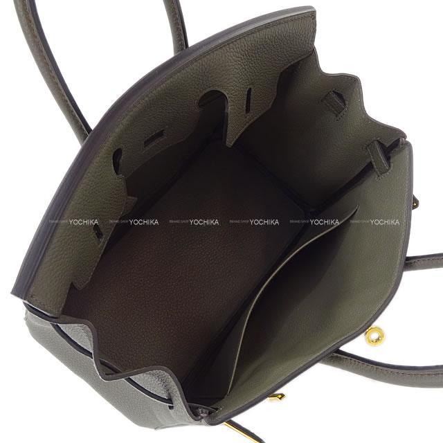 HERMES エルメス ハンドバッグ バーキン25 ヴェールグリス トゴ ゴールド金具 新品