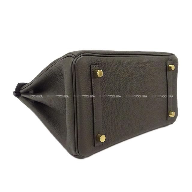 HERMES エルメス ハンドバッグ バーキン25 ヴェールグリス トゴ ゴールド金具 新品