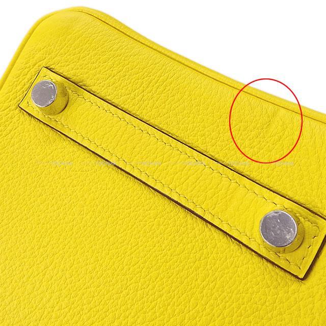 HERMES エルメス ハンドバッグ バーキン25 ジョーヌナプル トリヨンノヴィーヨ シルバー金具 新品未使用