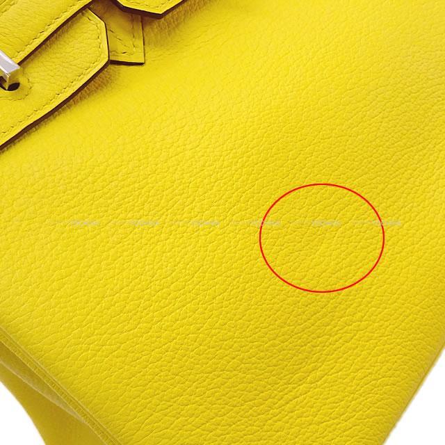 HERMES エルメス ハンドバッグ バーキン25 ジョーヌナプル トリヨンノヴィーヨ シルバー金具 新品未使用