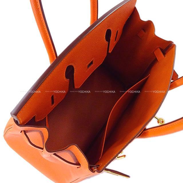 HERMES エルメス ハンドバッグ バーキン30 フーオレンジ エプソン ゴールド金具 新品未使用