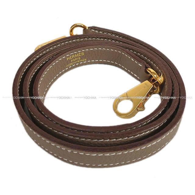 HERMES エルメス ハンドバッグ ケリー28 内縫い エトープ (エトゥープ) トゴ ゴールド金具 新品未使用