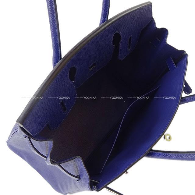 HERMES エルメス ハンドバッグ バーキン30 ブルーインク(ブルー