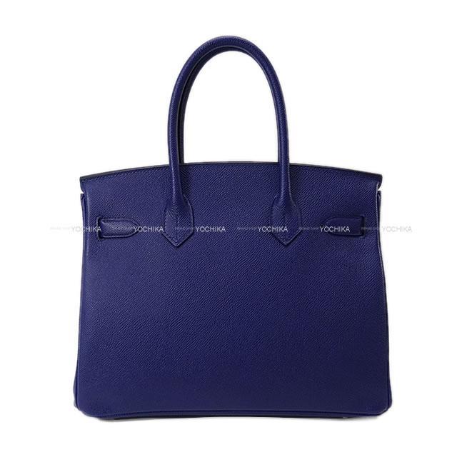 HERMES エルメス ハンドバッグ バーキン30 ブルーインク(ブルー