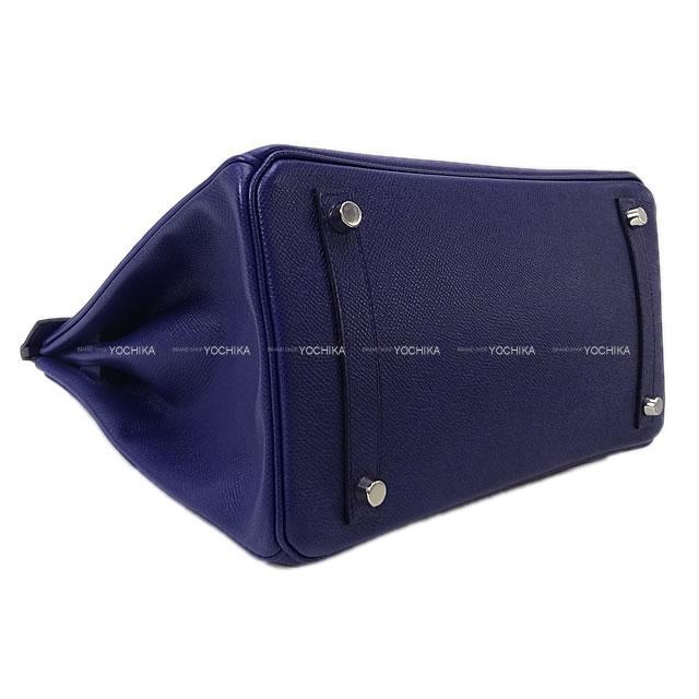 HERMES エルメス ハンドバッグ バーキン30 ブルーインク(ブルー