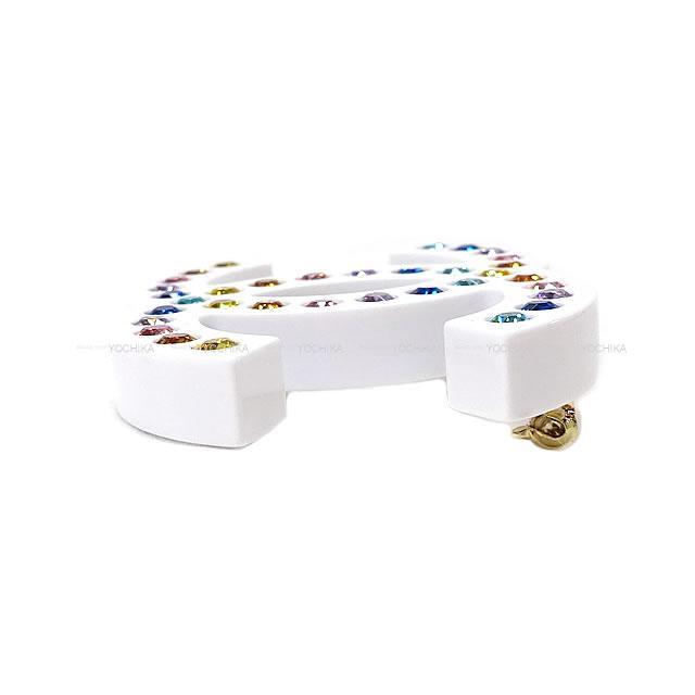 CHANEL シャネル ココマーク マルチカラー ラインスト
