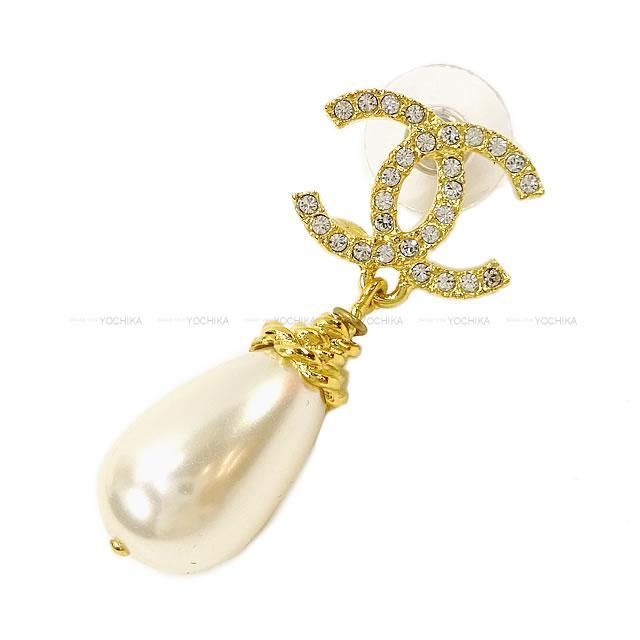 2020年 新作 CHANEL シャネル ラインストーン ココマーク ティアド