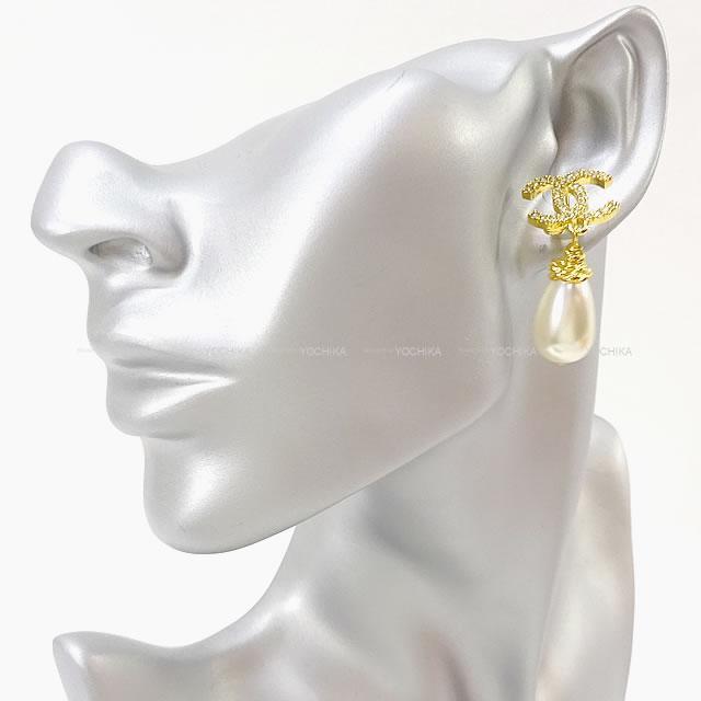 2020年 新作 CHANEL シャネル ラインストーン ココマーク ティア  