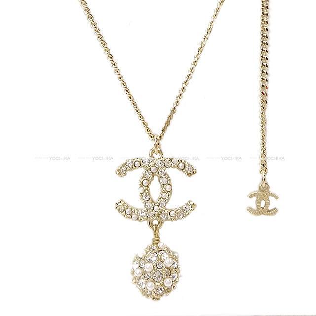 2020年 秋冬 新作 CHANEL シャネル ラインストーン＆ミニパール ココマー