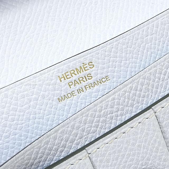 HERMES エルメス 長財布 ベアンスフレ ヴェルソ ヴェールクリケット/