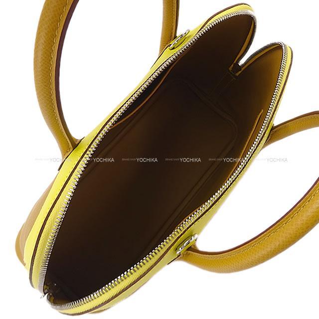 2020年 春夏限定 エルメス ハンドバッグ ボリード1923 レインボー 30 サンライズ ライム/セサミ エプソン 新品