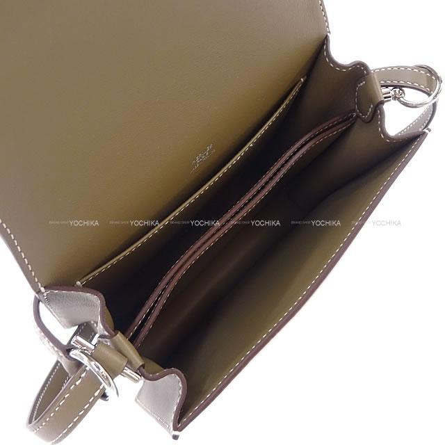 HERMES エルメス ショルダーバッグ サック ロウリス(ルリ) ミニ エトープ スイフト シルバー金具 新品未使用