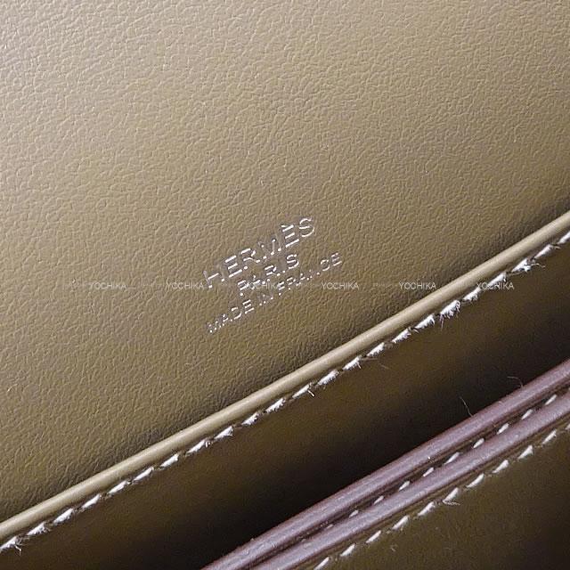 HERMES エルメス ショルダーバッグ サック ロウリス(ルリ) ミニ エトープ スイフト シルバー金具 新品未使用
