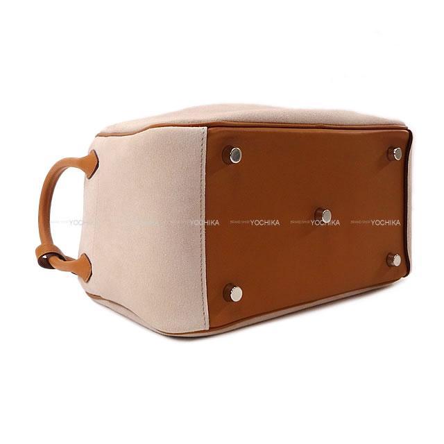 HERMES エルメス ショルダーバッグ リンディ26 ゴールド/グリシーヌ スイフト/グリズリー シルバー金具 新品未使用
