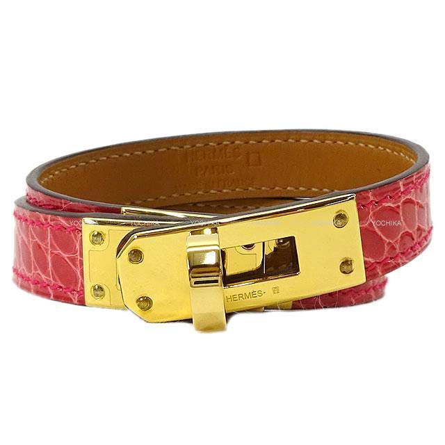 【HERMES】ケリー クロコダイル ブレスレット バングル HERMES エルメス バングル ブレスレット 