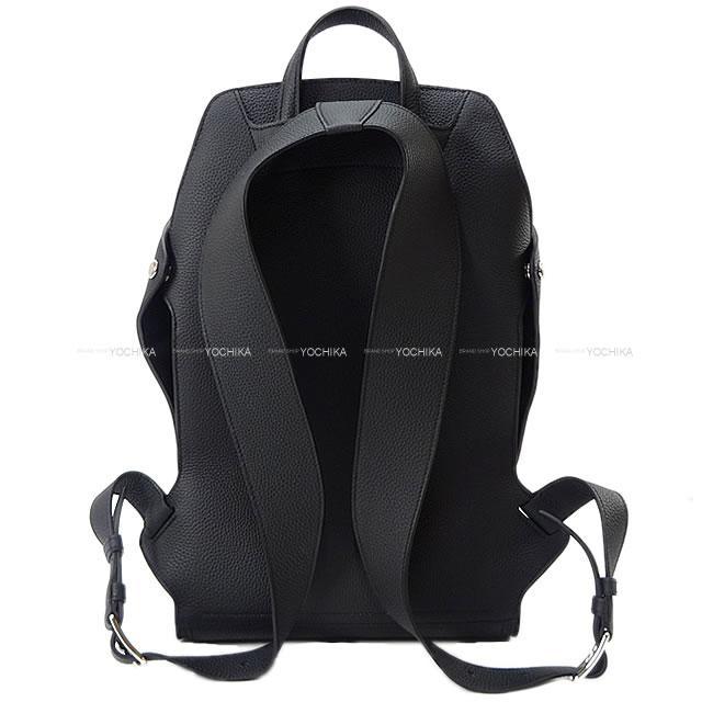 19年 秋冬 限定 Hermes エルメス バックパック リュックサック シティバック27 シメール ドラゴン キメラ 黒 ブラック ブルーリン トゴ ベルベット シルバー金具 新品