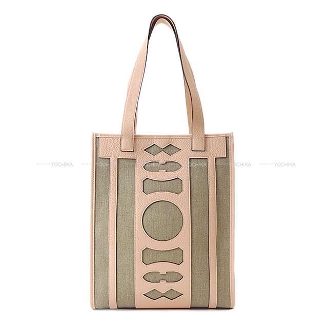 HERMES エルメス Petit h プティアッシュ "ドリームキャッチャー" トートバッグ ローズエグランタイン 新品