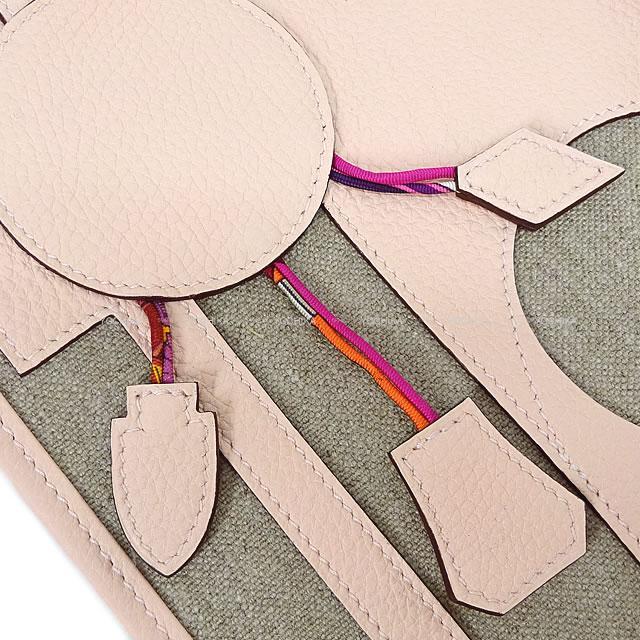 HERMES エルメス Petit h プティアッシュ "ドリームキャッチャー" トートバッグ ローズエグランタイン 新品