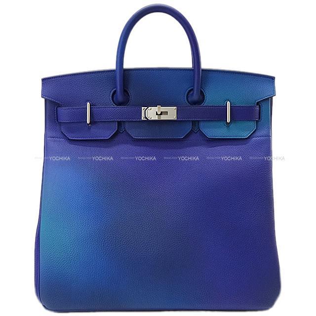 HERMES エルメス ハンドバッグ オータクロア40 コスモス ブルーニュイ