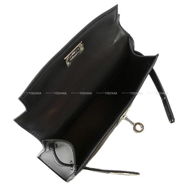 HERMES エルメス ショルダーバッグ ケリー ミニ ドゥ ケリー 20 外縫い 黒 ボックスカーフ 新品未使用