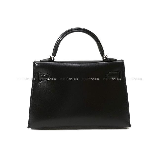 HERMES エルメス ショルダーバッグ ケリー ミニ ドゥ ケリー 20 外縫い 黒 ボックスカーフ 新品未使用