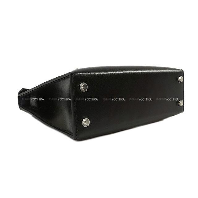 HERMES エルメス ショルダーバッグ ケリー ミニ ドゥ ケリー 20 外縫い 黒 ボックスカーフ 新品未使用