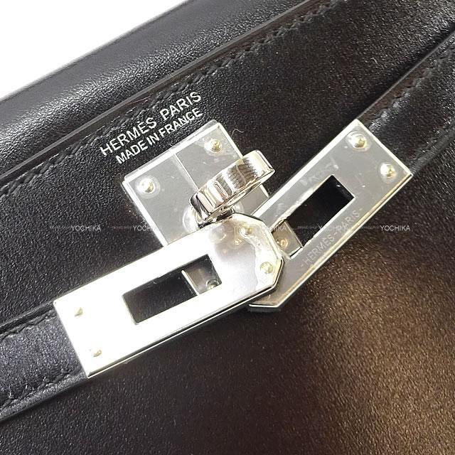 HERMES エルメス ショルダーバッグ ケリー ミニ ドゥ ケリー 20 外縫い 黒 ボックスカーフ 新品未使用