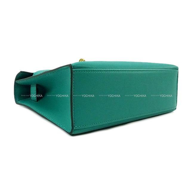 HERMES エルメス ハンドバッグバッグ ポシェットケリー ヴェールヴェロン スイフト ゴールド金具 新品未使用