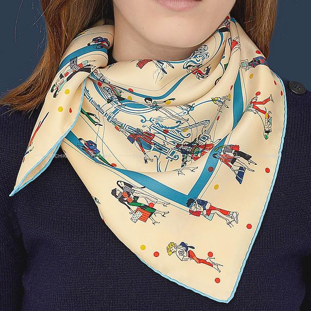 HERMES エルメス スカーフ カレ 70  