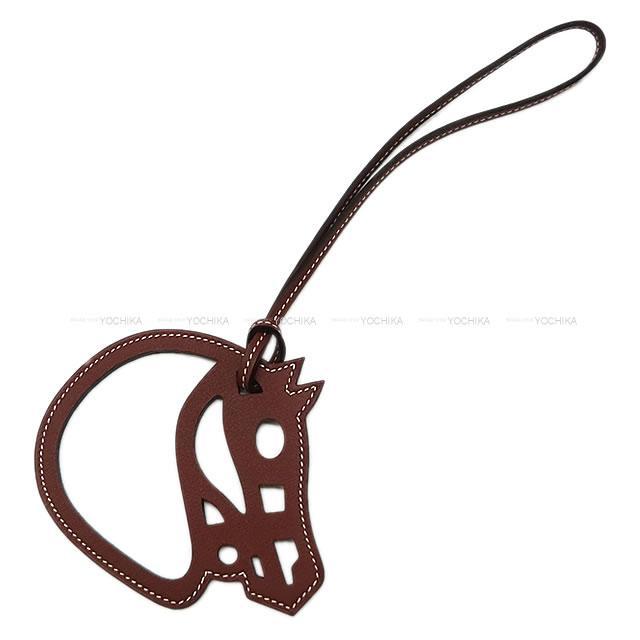 Hermes エルメス バッグチャーム 馬型 パドック シュヴァル ルージュアッシュ スイフト 新品