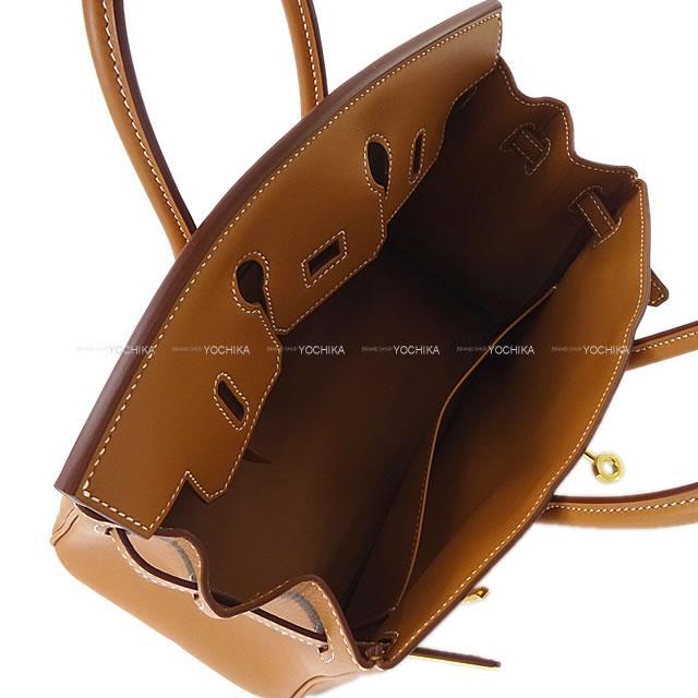 HERMES エルメス ハンドバッグ バーキン25 ゴールド スイフト ゴールド金具 新品