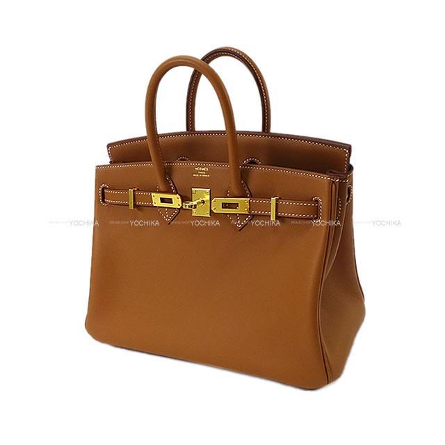 HERMES エルメス ハンドバッグ バーキン25 ゴールド スイフト ゴールド金具 新品