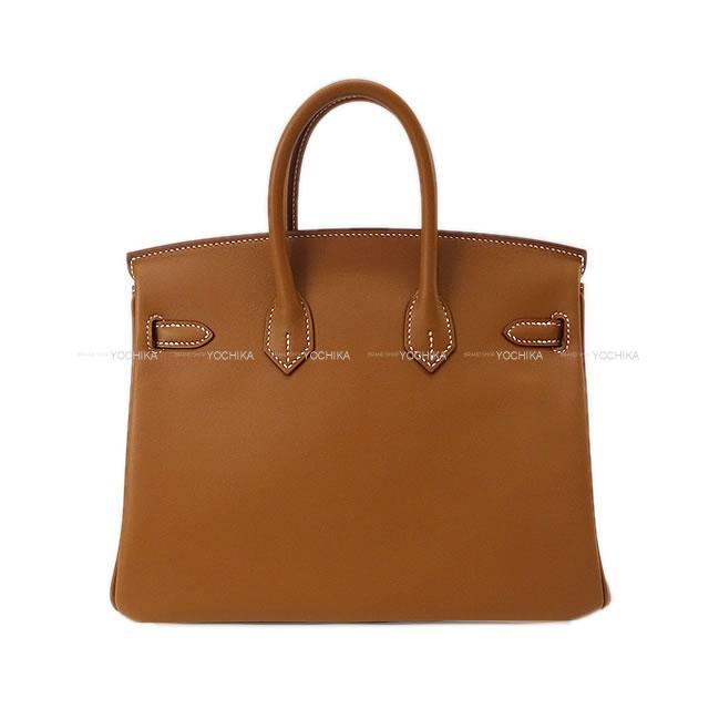 HERMES エルメス ハンドバッグ バーキン25 ゴールド スイフト ゴールド金具 新品