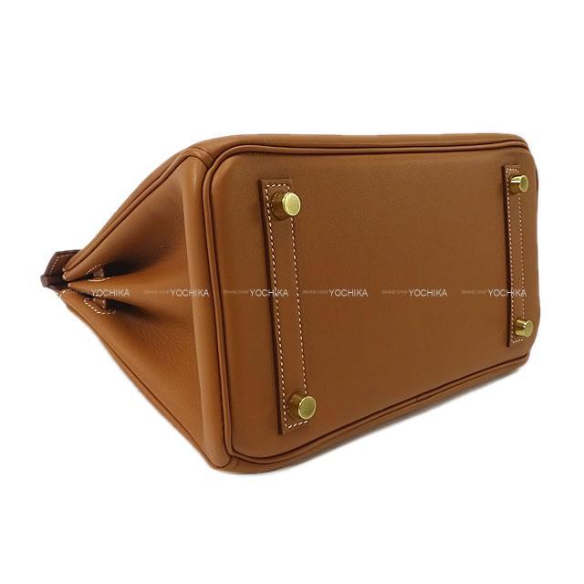 HERMES エルメス ハンドバッグ バーキン25 ゴールド スイフト ゴールド金具 新品