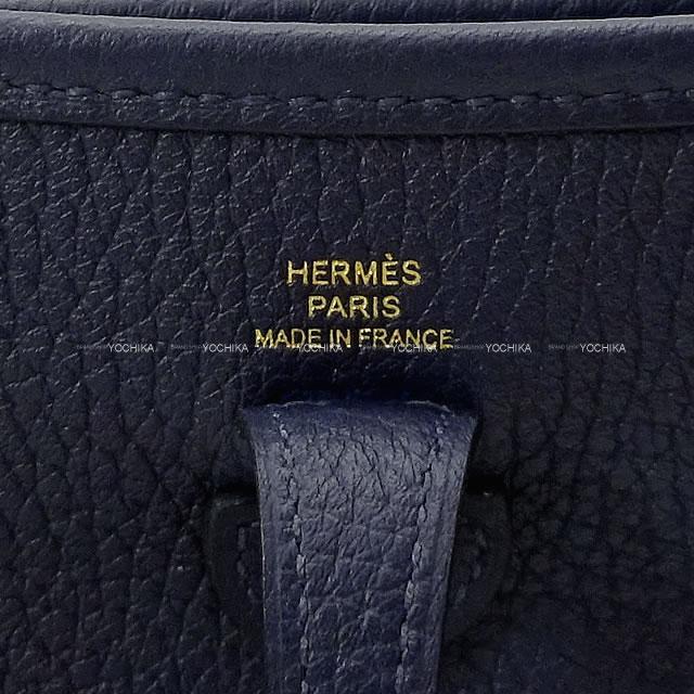 HERMES エルメス ショルダーバッグ エブリン エヴリン 16 TPM アマゾン ブルーニュイ/ブルーインディゴ 新品未使用